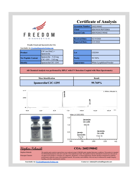 CJC-1295 + Ipamorelin